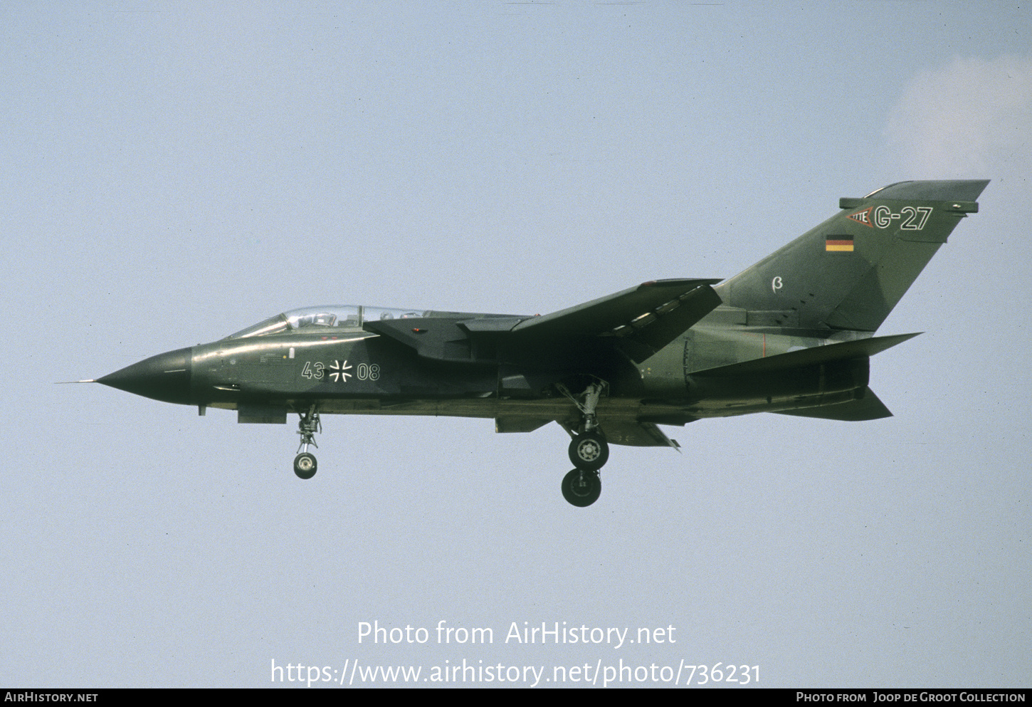 Aircraft Photo of 4308 | Panavia Tornado IDS(T) | Germany - Air Force | AirHistory.net #736231