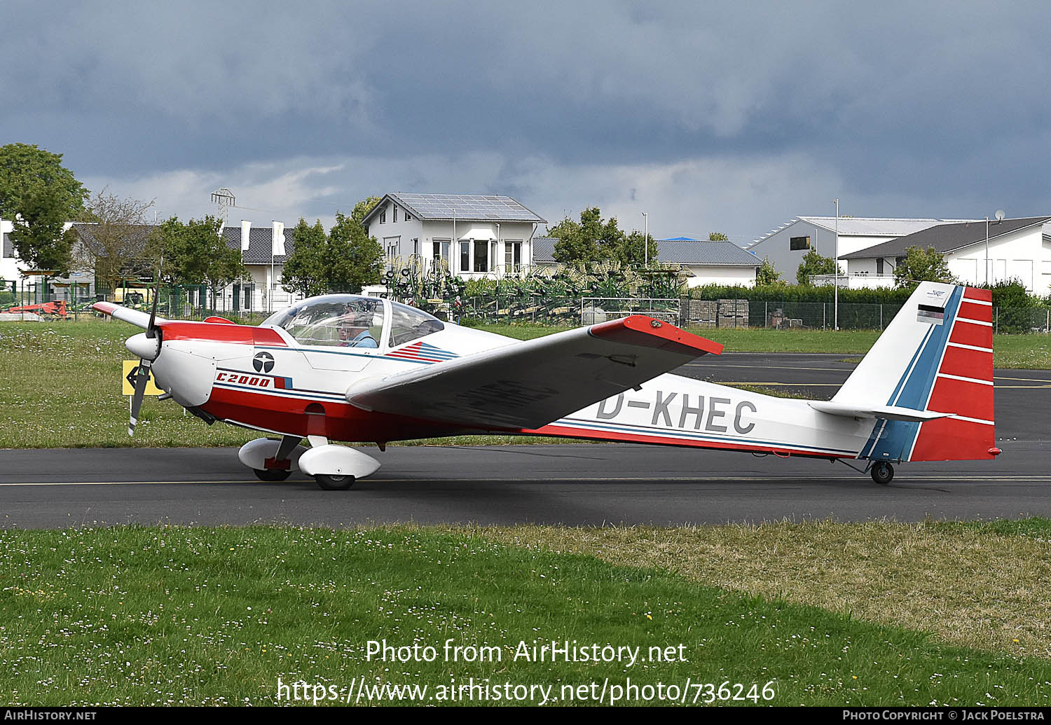 Aircraft Photo of D-KHEC | Scheibe SF-25C Falke 2000 | AirHistory.net #736246