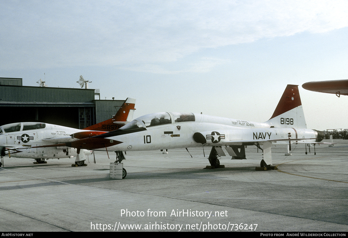 Aircraft Photo of 158198 | Northrop T-38A Talon | USA - Navy | AirHistory.net #736247