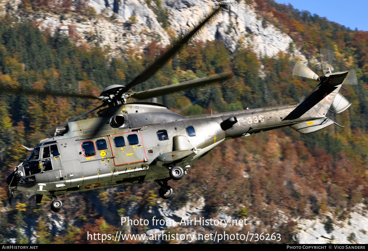 Aircraft Photo of T-338 | Eurocopter TH98 Cougar (AS-532UL) | Switzerland - Air Force | AirHistory.net #736263