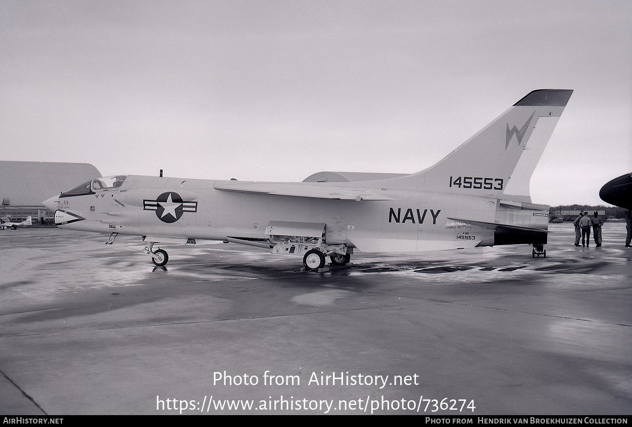 Aircraft Photo of 145553 | Vought F-8C Crusader | USA - Navy | AirHistory.net #736274