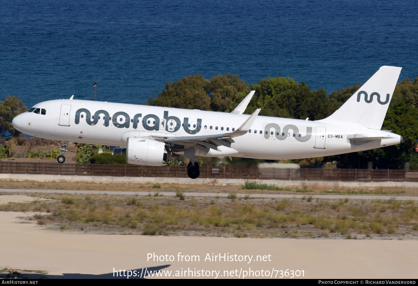 Aircraft Photo of ES-MBU | Airbus A320-271N | Marabu Airlines | AirHistory.net #736301