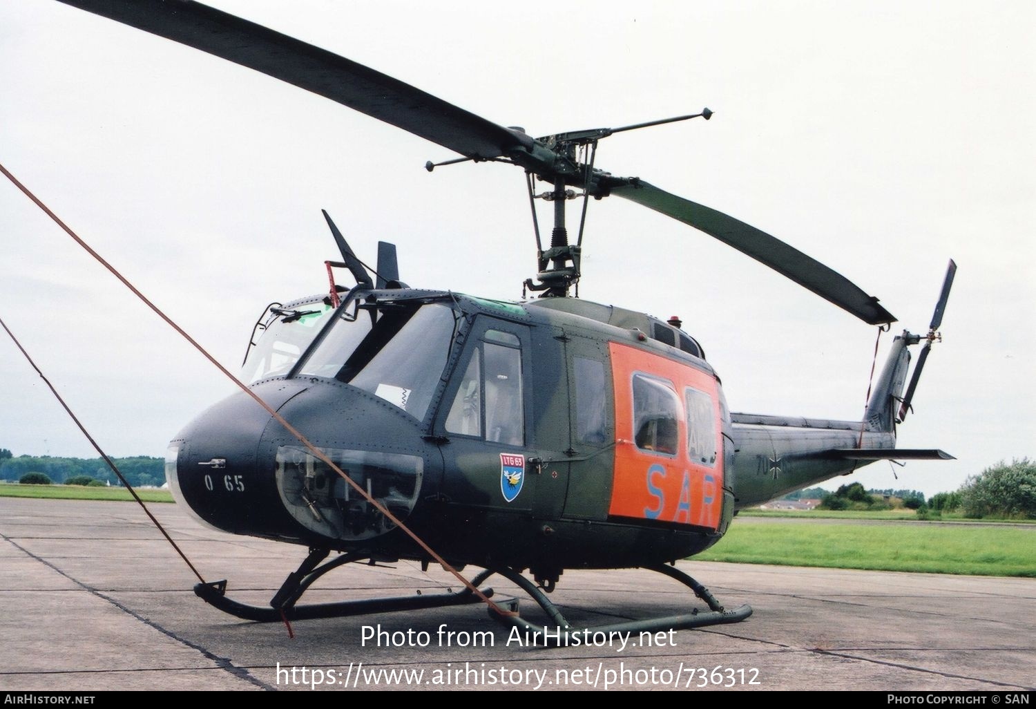 Aircraft Photo of 7065 | Bell UH-1D Iroquois | Germany - Air Force | AirHistory.net #736312