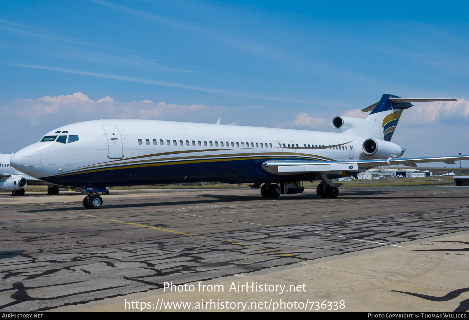 Aircraft Photo of ZS-PVX | Boeing 727-2N6/Adv(RE) Super 27 | AirHistory.net #736338