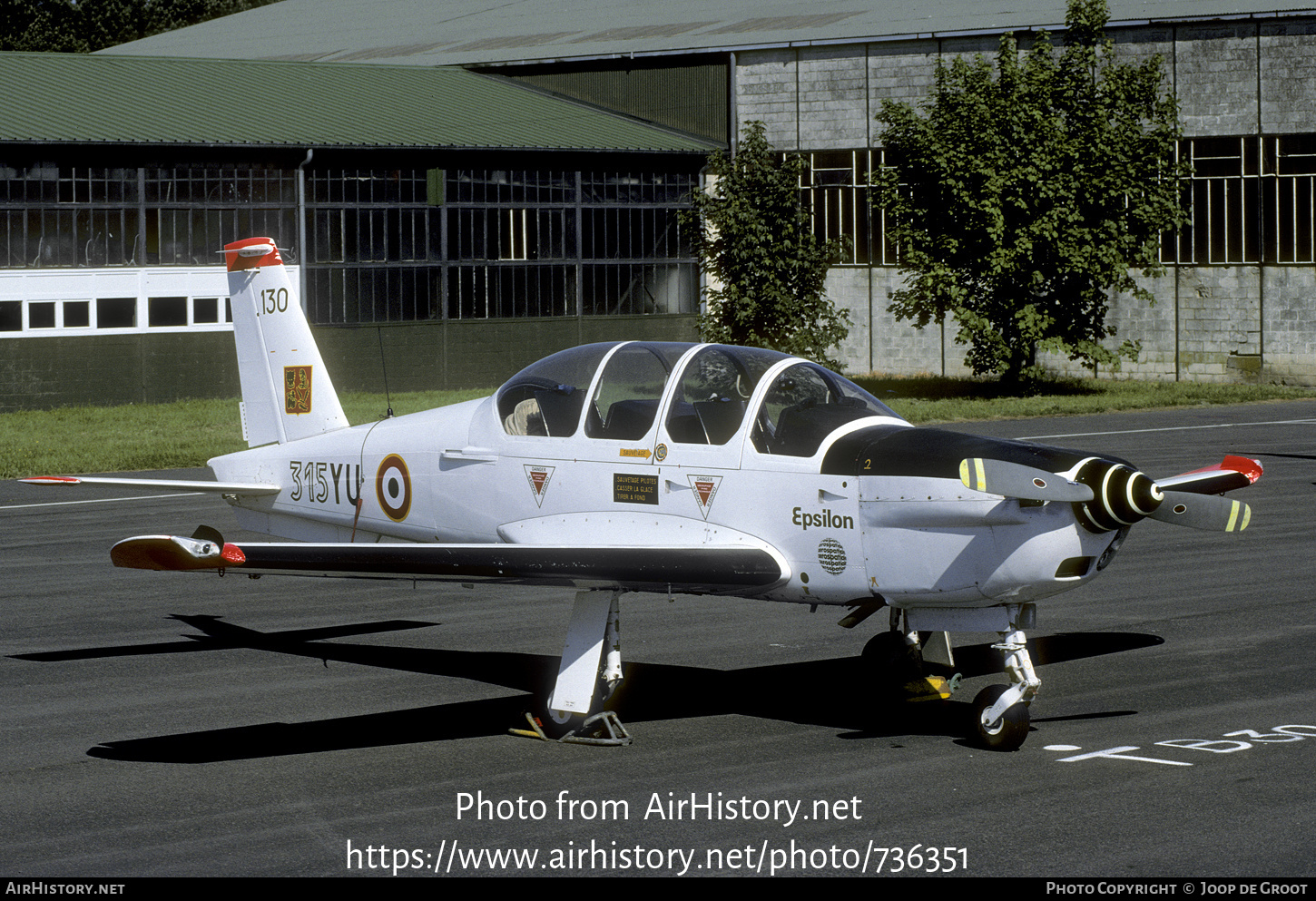 Aircraft Photo of 130 | Socata TB-30 Epsilon | France - Air Force | AirHistory.net #736351