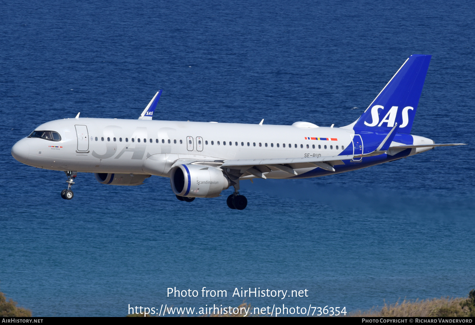 Aircraft Photo of SE-RUD | Airbus A320-251N | Scandinavian Airlines - SAS | AirHistory.net #736354