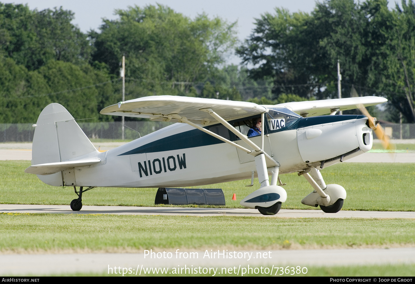 Aircraft Photo of N1010W | Fairchild 24R-46 | AirHistory.net #736380