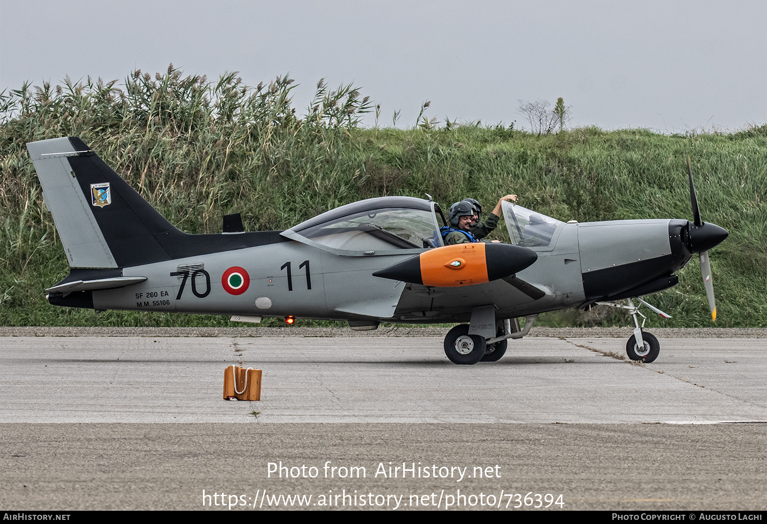 Aircraft Photo of MM55106 | Aermacchi SF-260EA | Italy - Air Force | AirHistory.net #736394