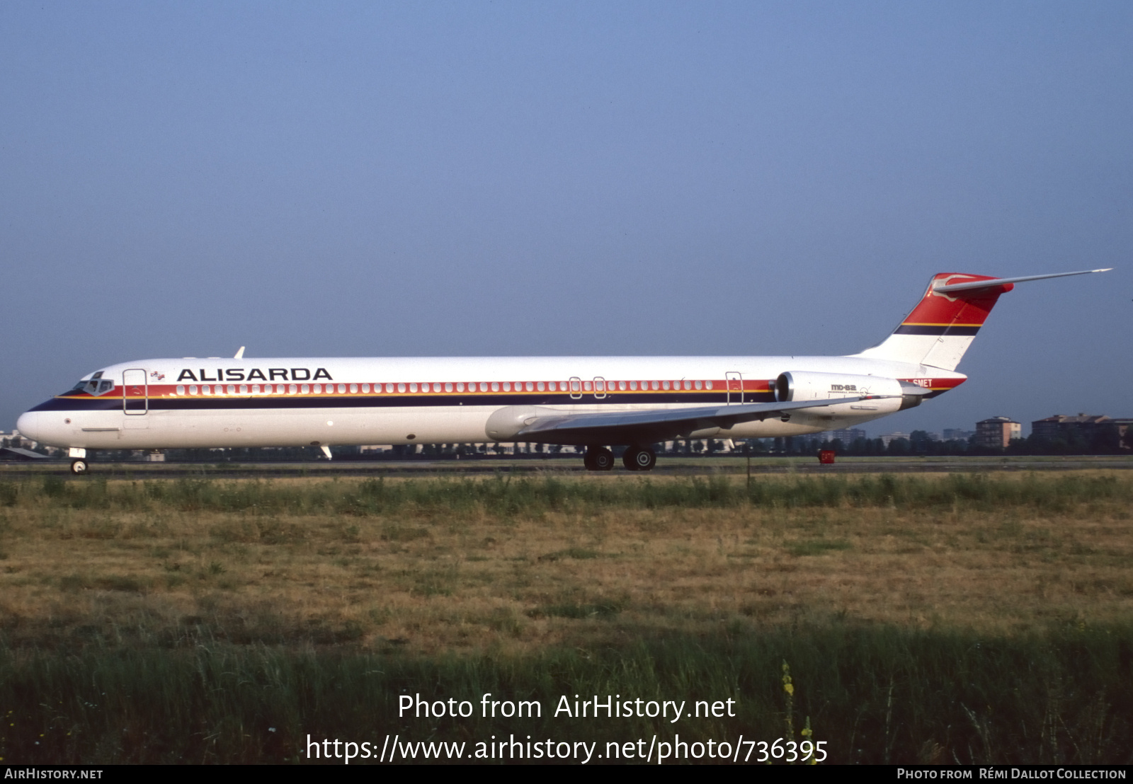 Aircraft Photo of I-SMET | McDonnell Douglas MD-82 (DC-9-82) | Alisarda | AirHistory.net #736395