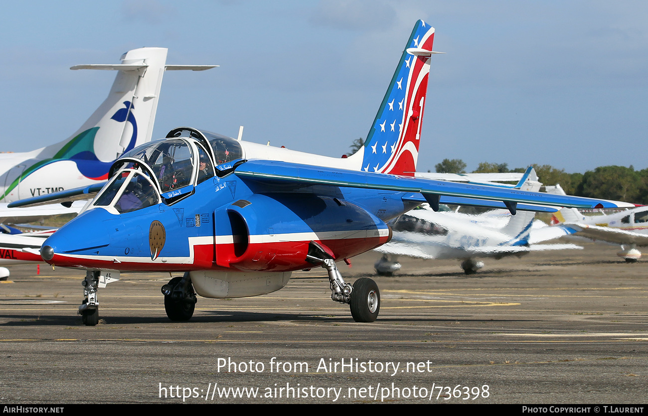 Aircraft Photo of E45 | Dassault-Dornier Alpha Jet E | France - Air Force | AirHistory.net #736398