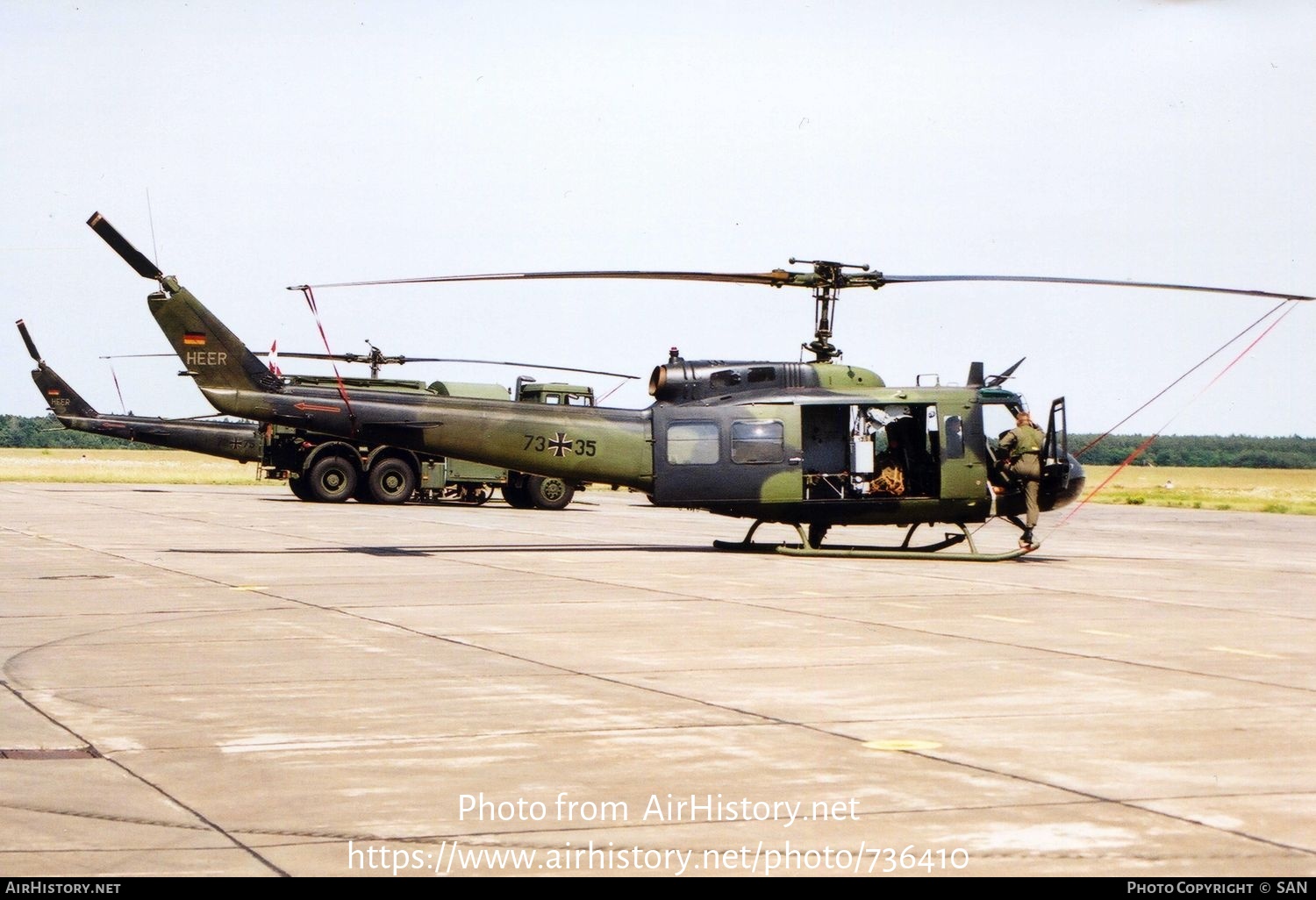 Aircraft Photo of 7335 | Bell UH-1D Iroquois | Germany - Army | AirHistory.net #736410