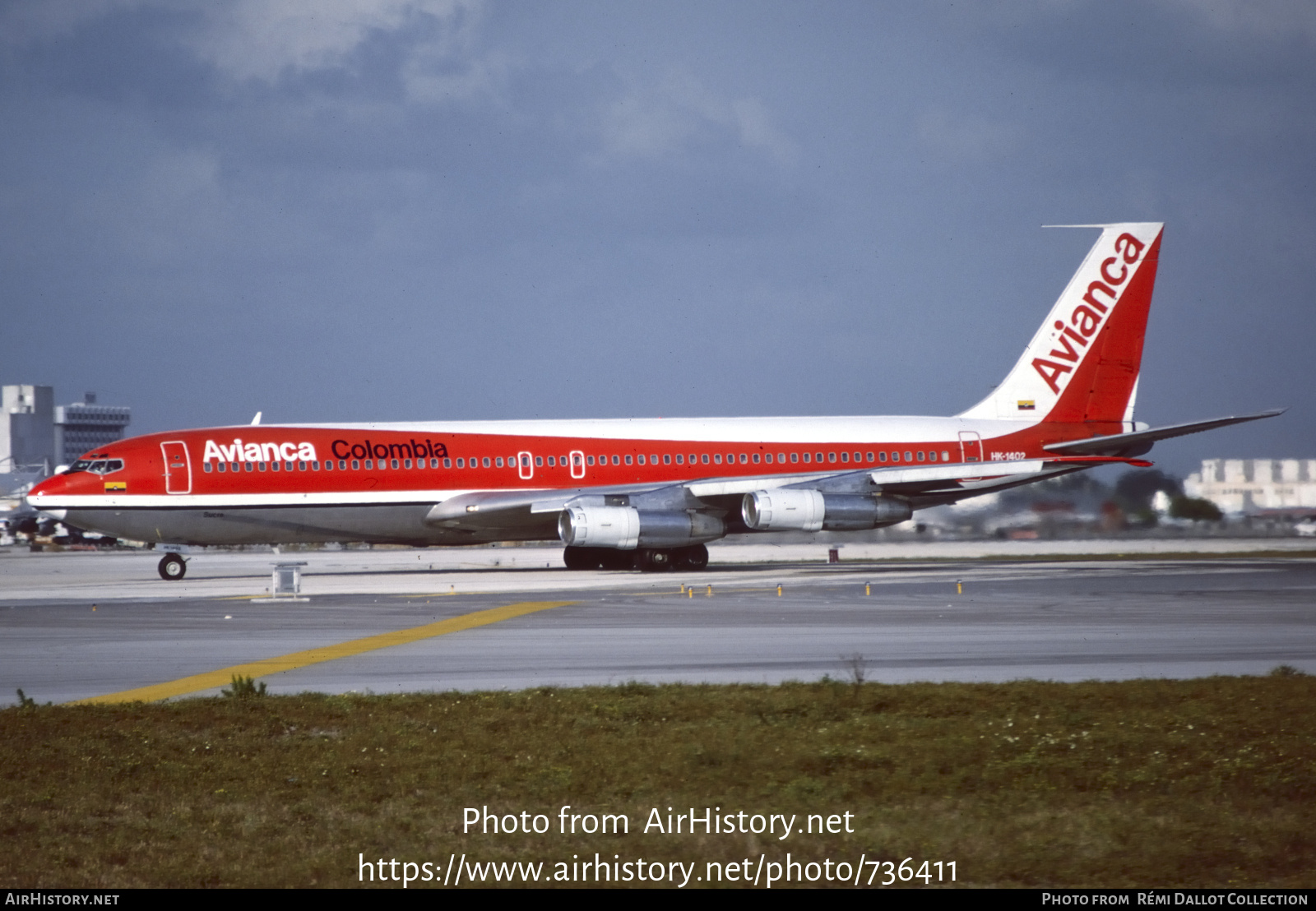 Aircraft Photo of HK-1402 | Boeing 707-359B | Avianca | AirHistory.net #736411