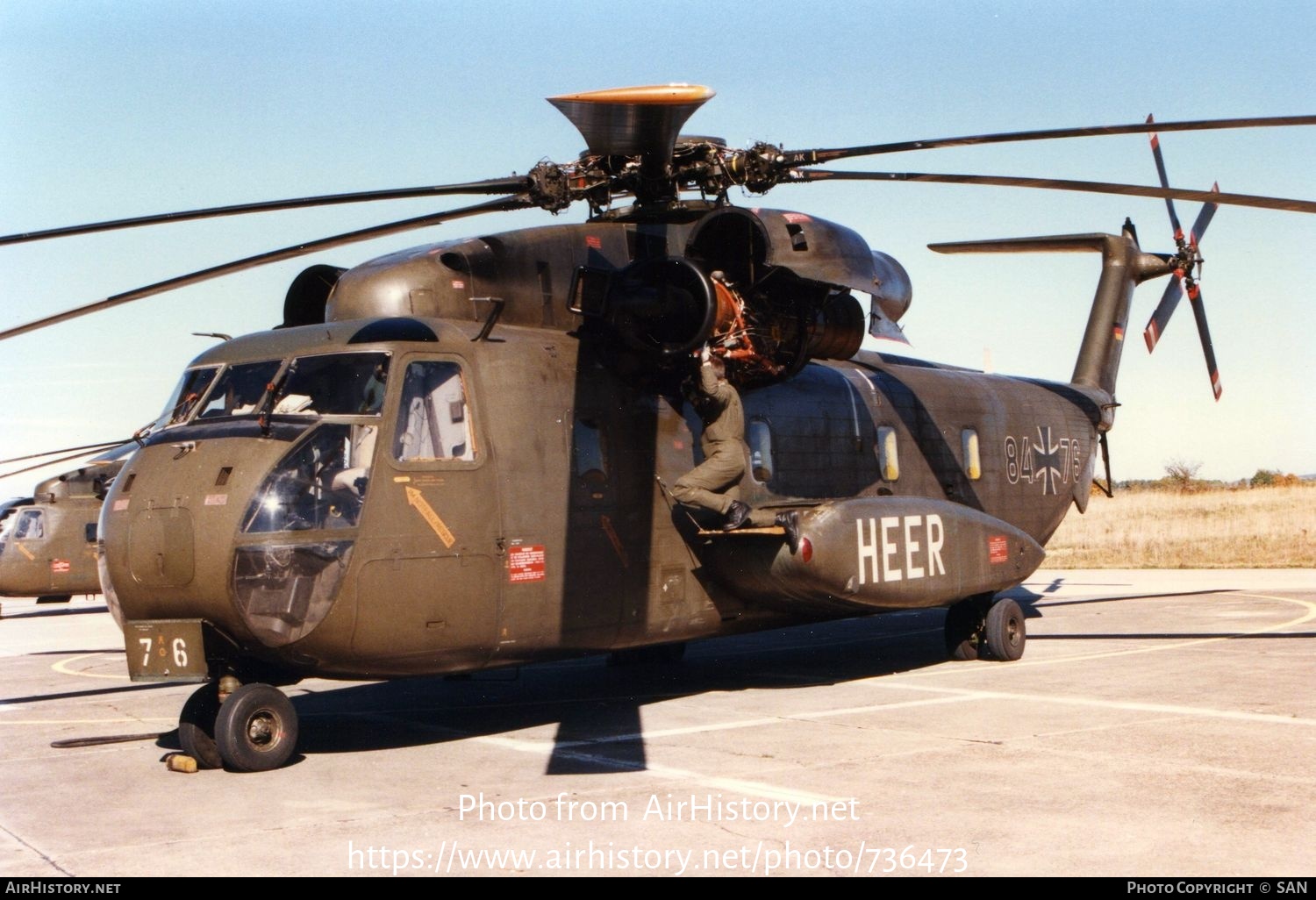 Aircraft Photo of 8476 | Sikorsky CH-53G | Germany - Army | AirHistory.net #736473