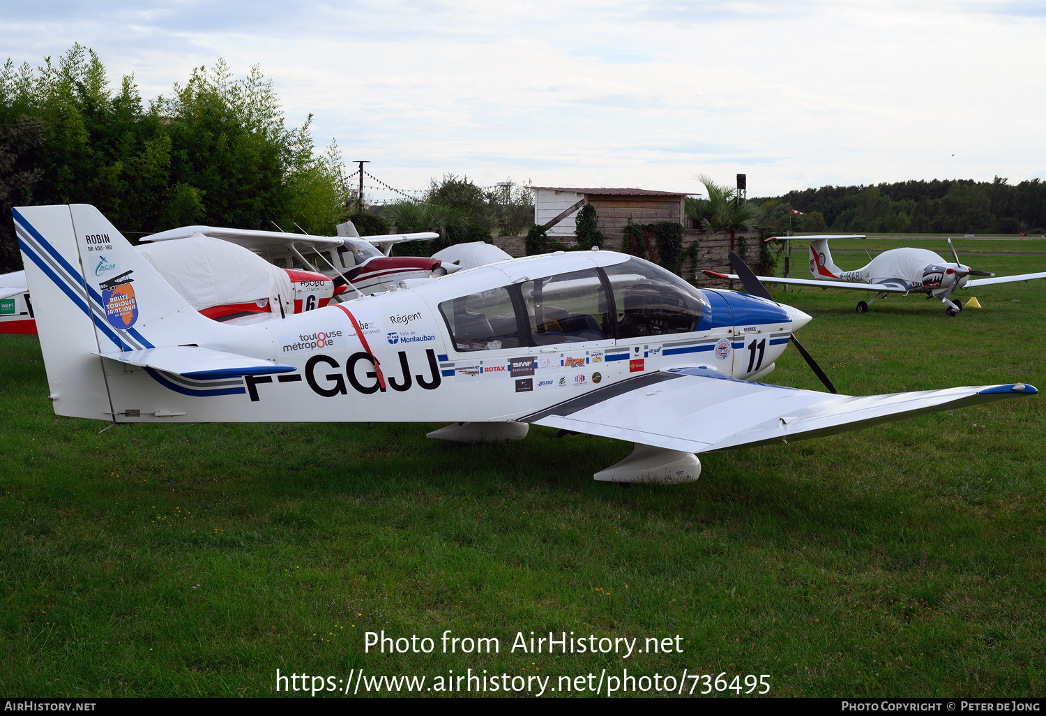 Aircraft Photo of F-GGJJ | Robin DR-400-180 Regent | AirHistory.net #736495