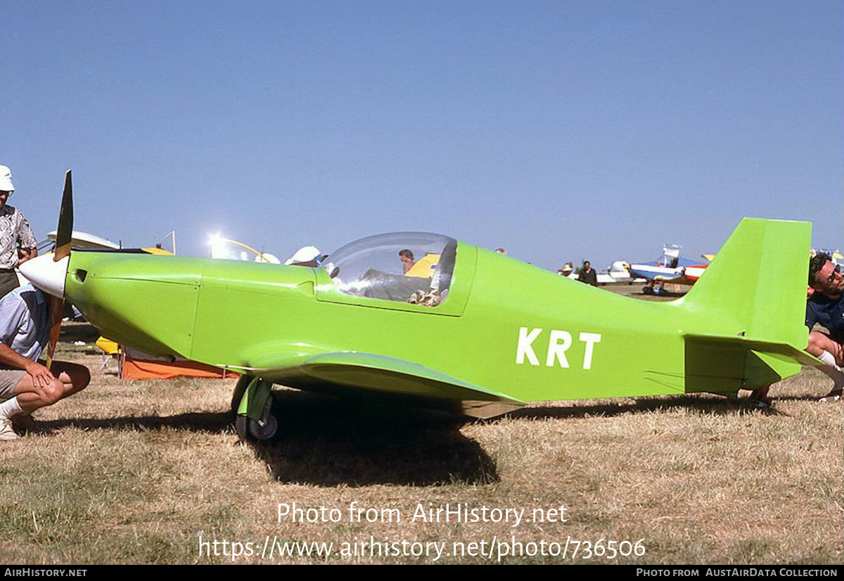 Aircraft Photo of ZK-KRT / KRT | Rand KR-2 | AirHistory.net #736506