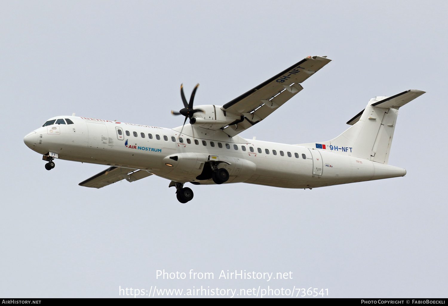 Aircraft Photo of 9H-NFT | ATR ATR-72-600 (ATR-72-212A) | Air Nostrum | AirHistory.net #736541