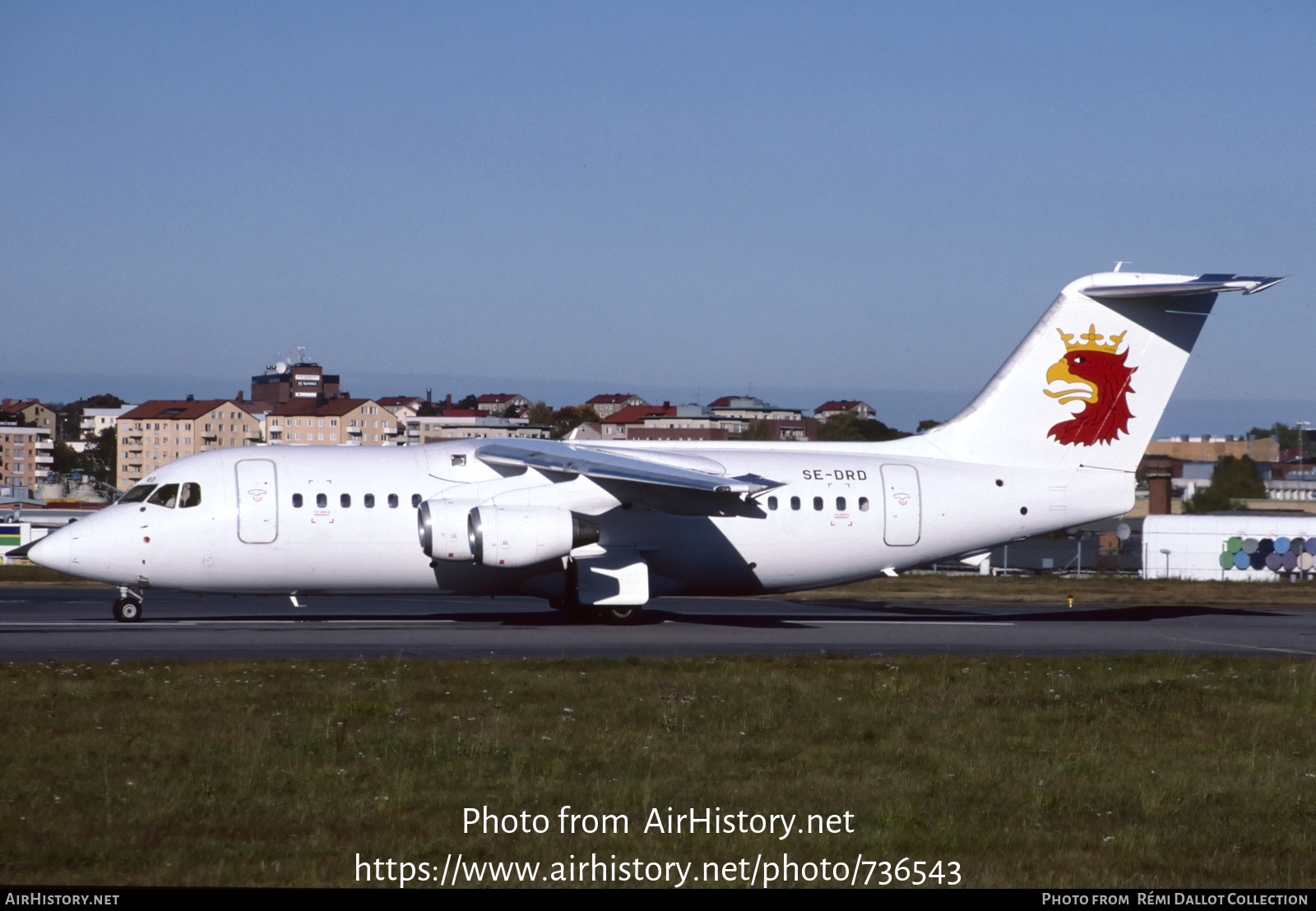 Aircraft Photo of SE-DRD | British Aerospace BAe-146-200 | Malmö Aviation | AirHistory.net #736543