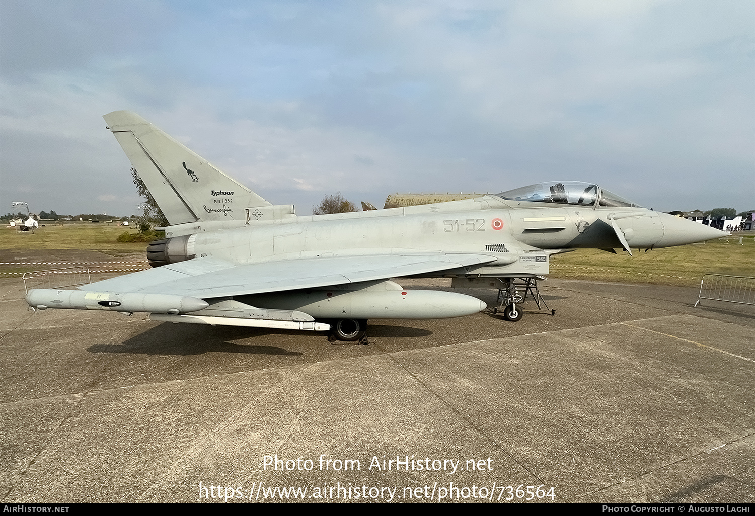 Aircraft Photo of MM7352 | Eurofighter F-2000A Typhoon | Italy - Air Force | AirHistory.net #736564