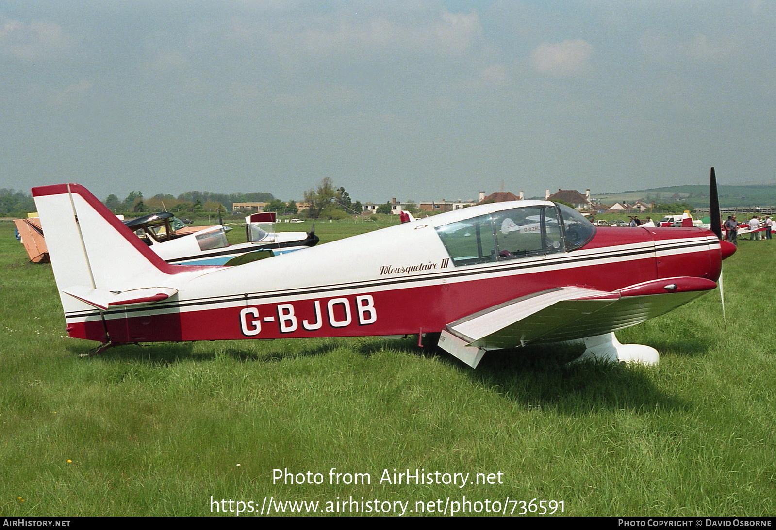 Aircraft Photo of G-BJOB | SAN Jodel D-140C Mousquetaire III | AirHistory.net #736591