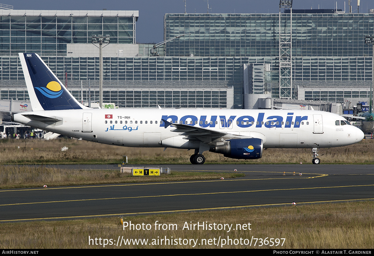 Aircraft Photo of TS-INH | Airbus A320-214 | Nouvelair Tunisie | AirHistory.net #736597