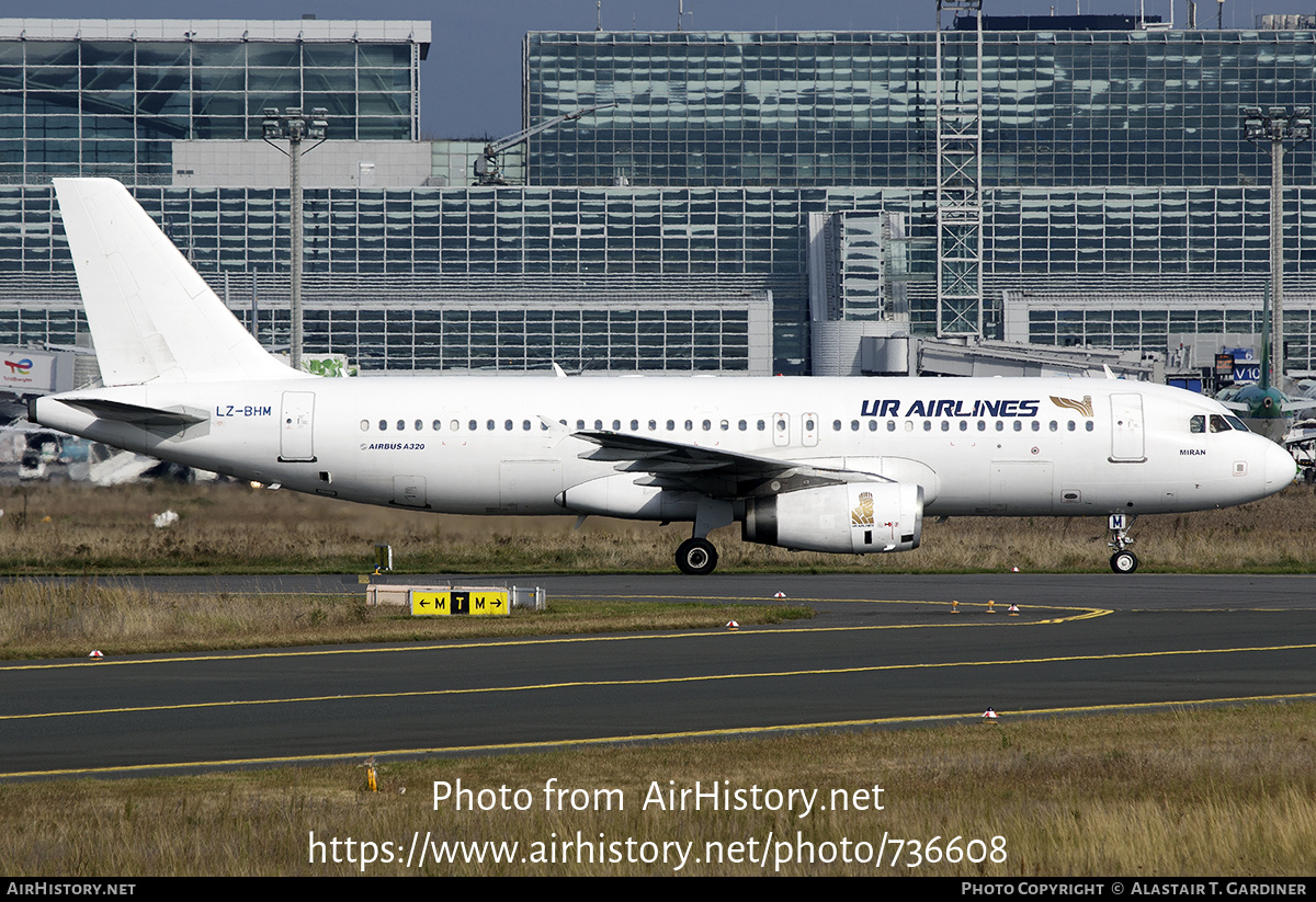 Aircraft Photo of LZ-BHM | Airbus A320-232 | UR Airlines | AirHistory.net #736608