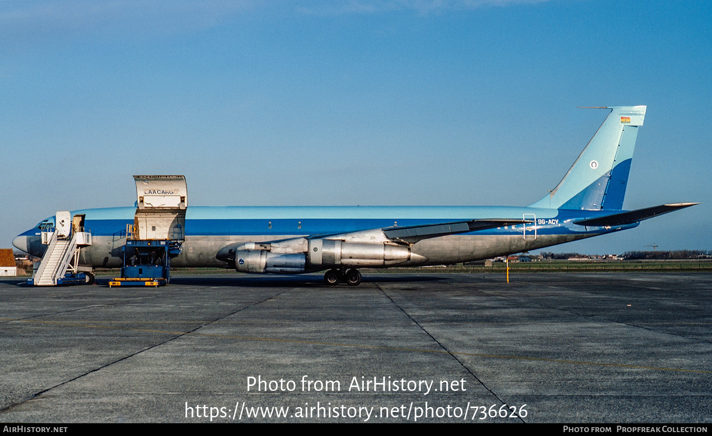 Aircraft Photo of 9G-ACY | Boeing 707-331C | West Coast Airlines | AirHistory.net #736626