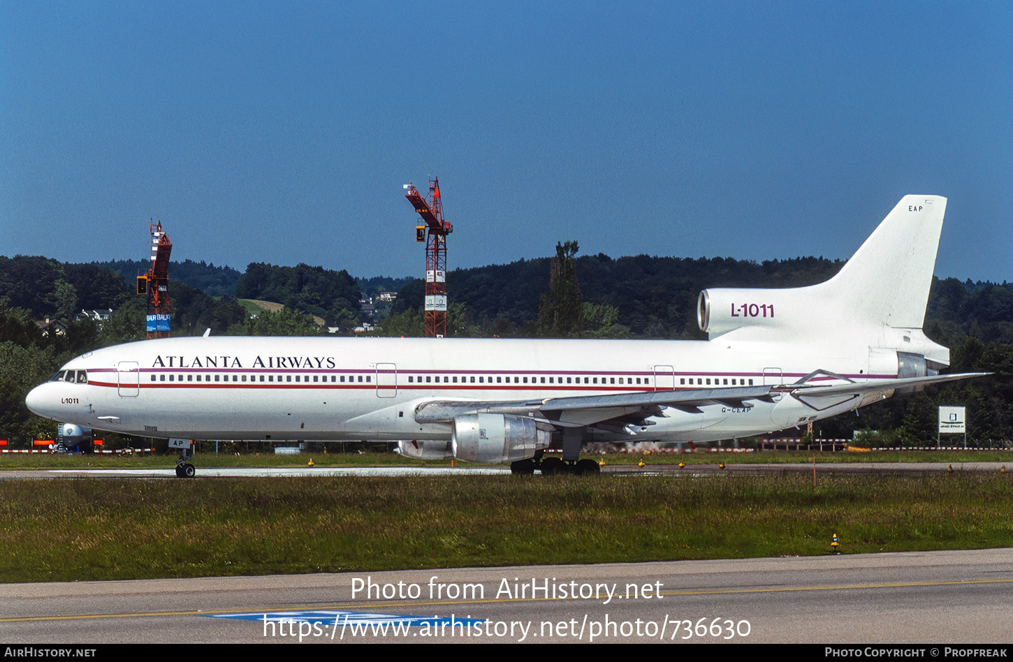 Aircraft Photo of G-CEAP | Lockheed L-1011-385-1 TriStar 50 | Atlanta Airways | AirHistory.net #736630