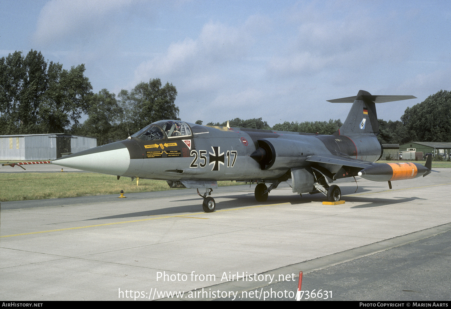 Aircraft Photo of 2517 | Lockheed F-104G Starfighter | Germany - Air Force | AirHistory.net #736631