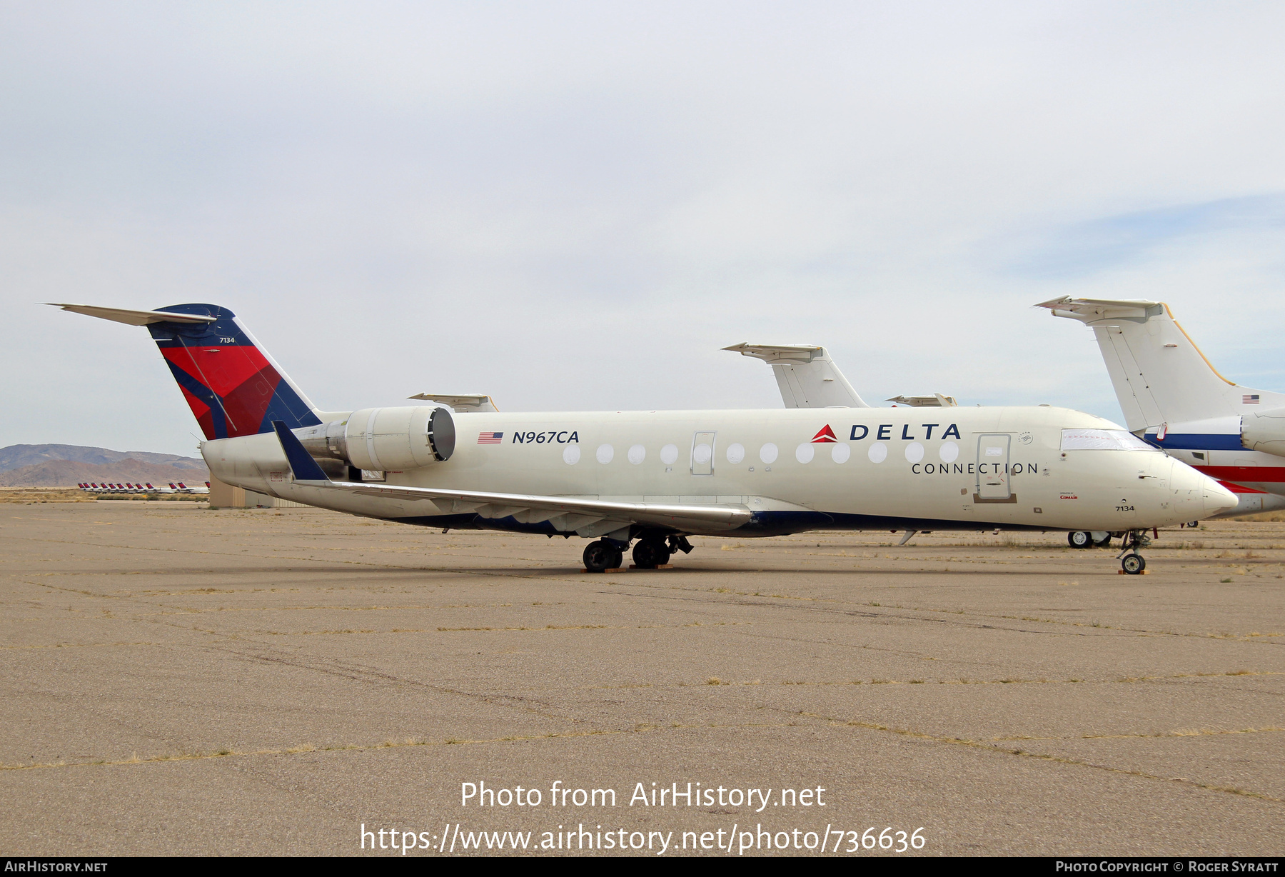 Aircraft Photo of N967CA | Canadair CRJ-100ER (CL-600-2B19) | Delta Connection | AirHistory.net #736636