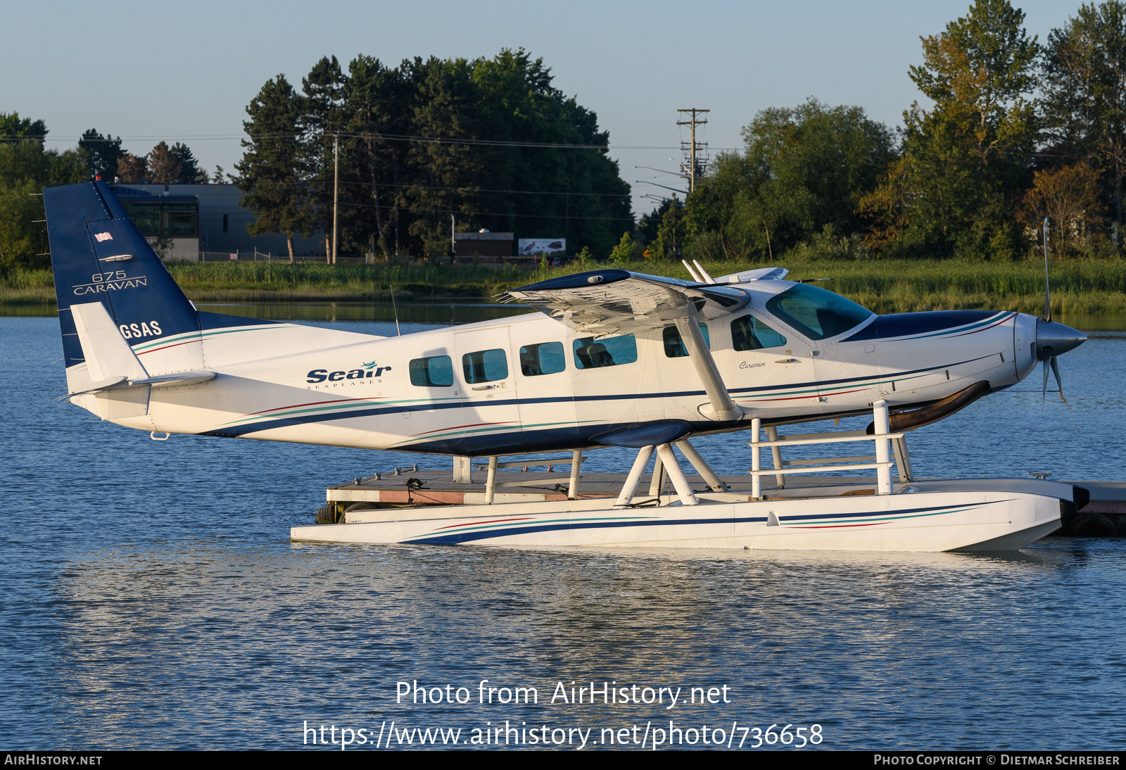 Aircraft Photo of C-GSAS | Cessna 208 Caravan I | Seair Seaplanes | AirHistory.net #736658