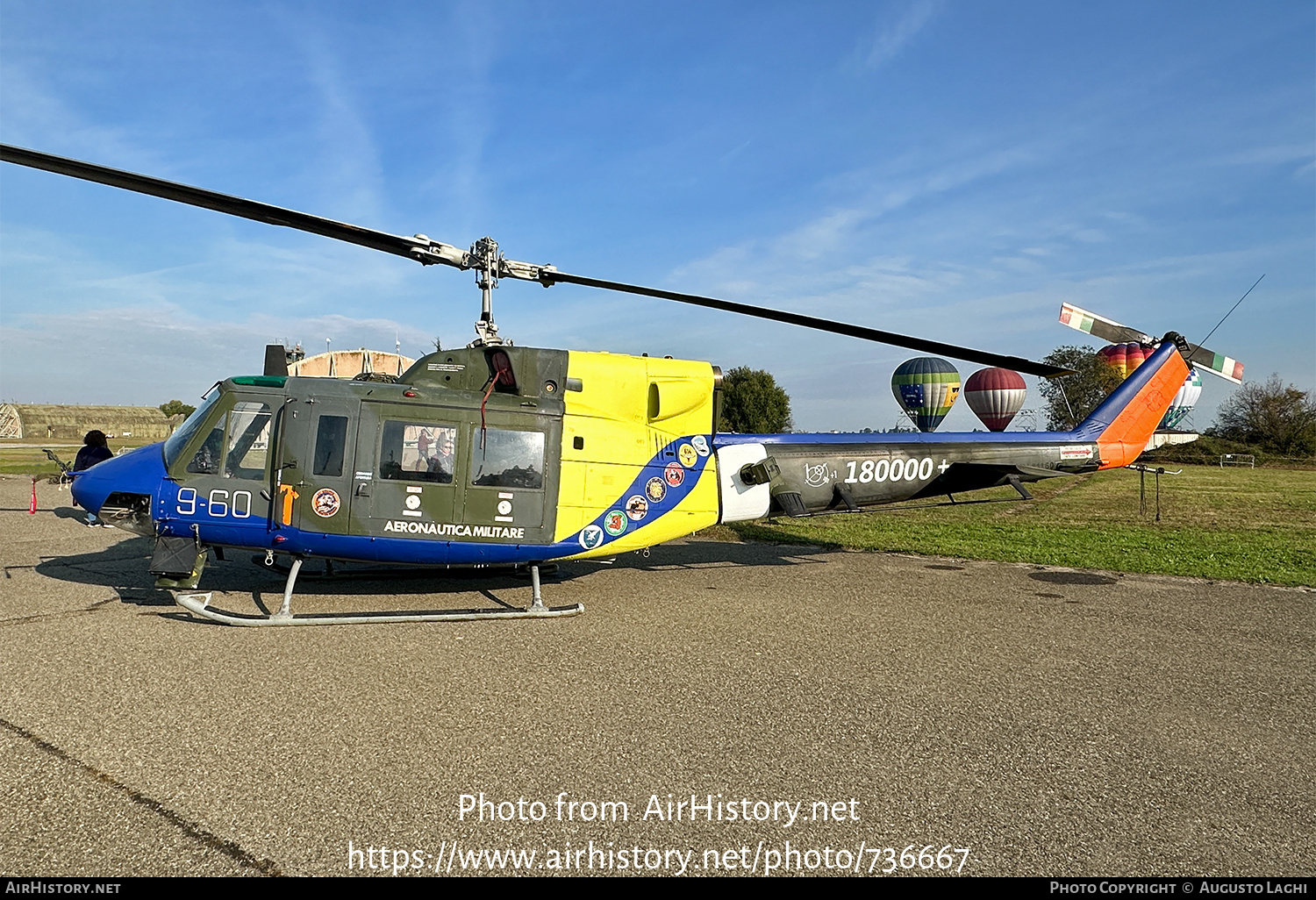 Aircraft Photo of MM81160 | Agusta AB-212AM | Italy - Air Force | AirHistory.net #736667