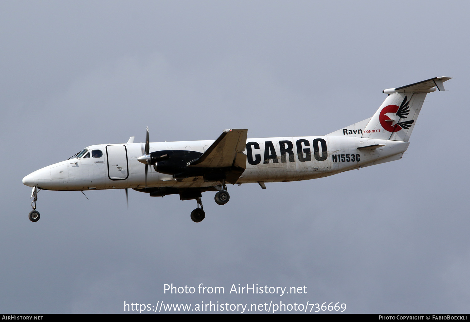 Aircraft Photo of N1553C | Beech 1900C-1(F) | Ravn Connect Cargo | AirHistory.net #736669