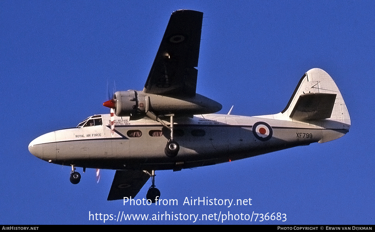 Aircraft Photo of XF799 | Hunting Percival P.66 Pembroke C.1 | UK - Air Force | AirHistory.net #736683