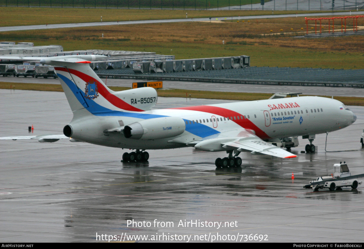 Aircraft Photo of RA-85057 | Tupolev Tu-154M | Samara Airlines | AirHistory.net #736692