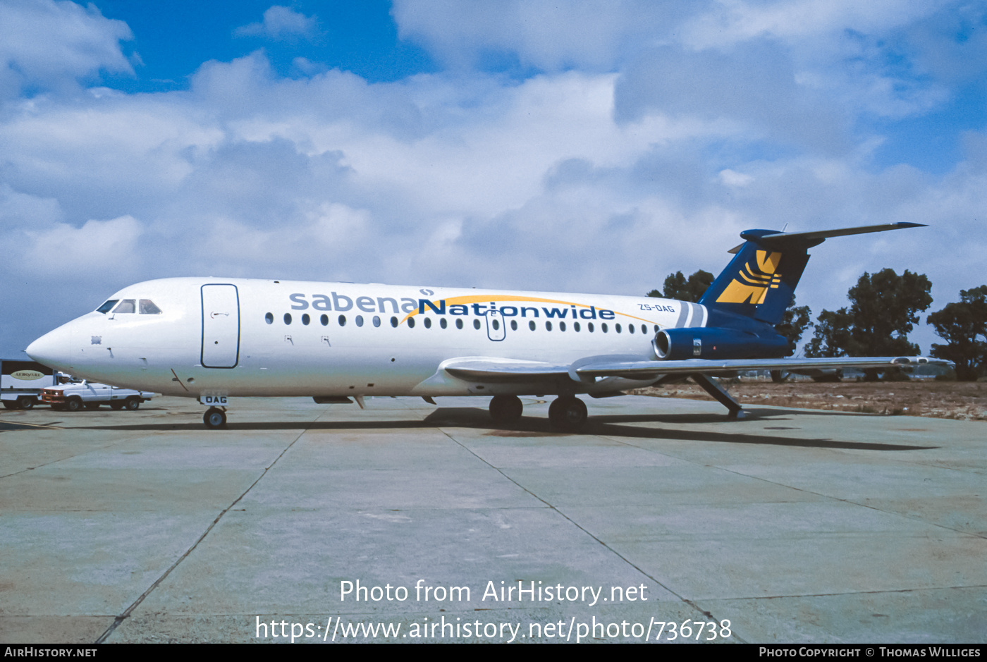 Aircraft Photo of ZS-OAG | BAC 111-401AK One-Eleven | Nationwide Airlines | AirHistory.net #736738