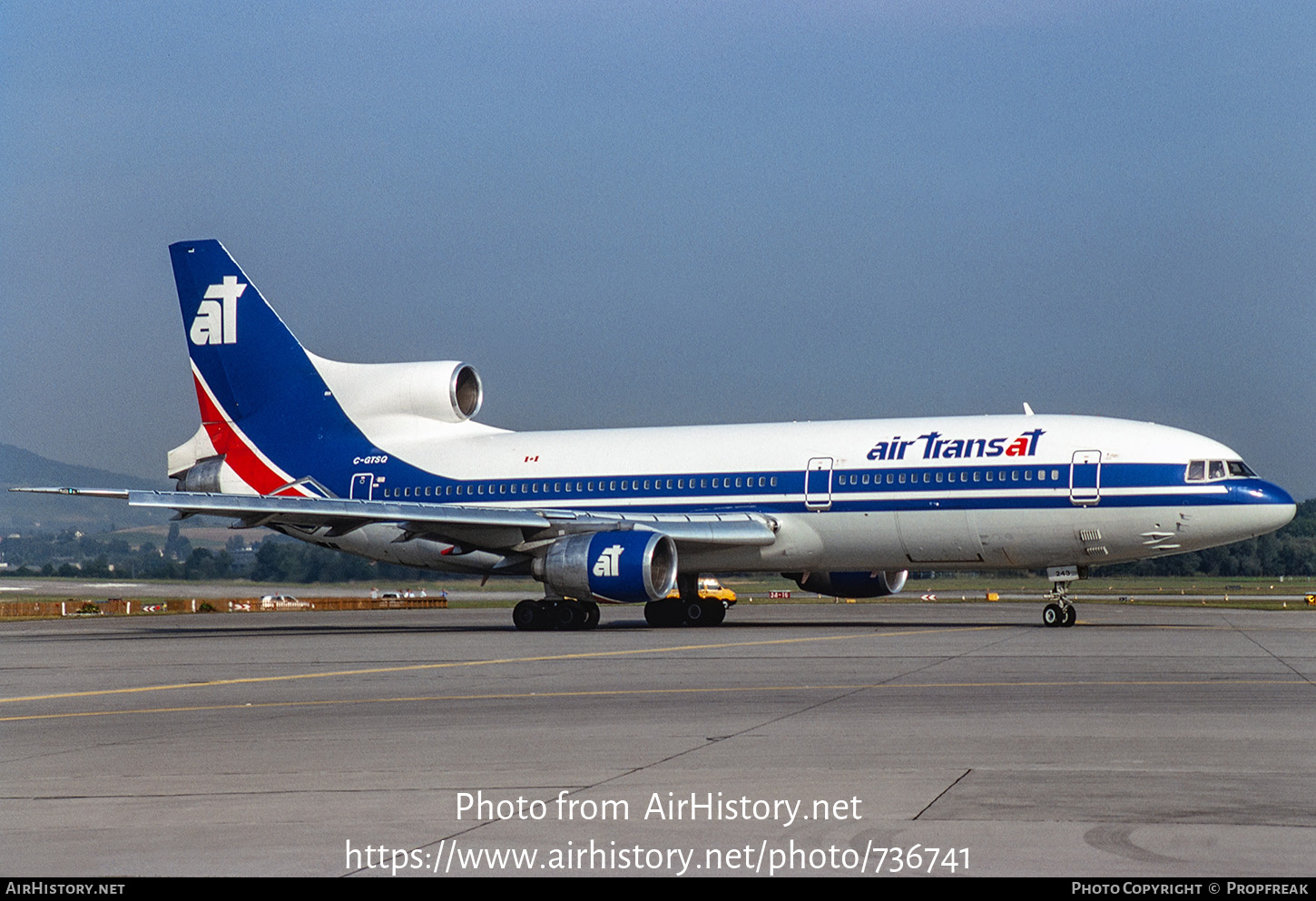 Aircraft Photo of C-GTSQ | Lockheed L-1011-385-3 TriStar 500 | Air Transat | AirHistory.net #736741