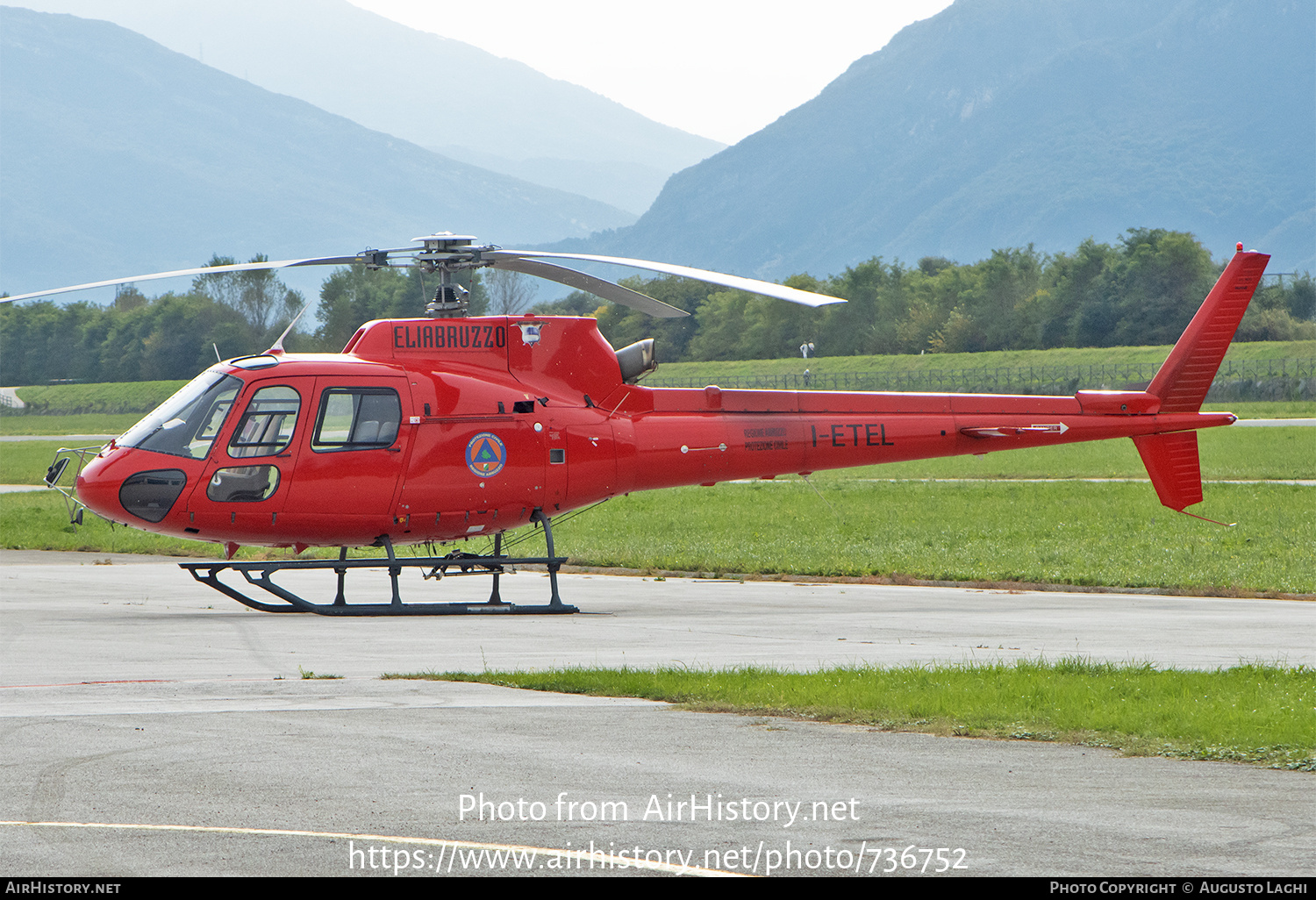 Aircraft Photo of I-ETEL | Eurocopter AS-350B-2 Ecureuil | Eliabruzzo | AirHistory.net #736752