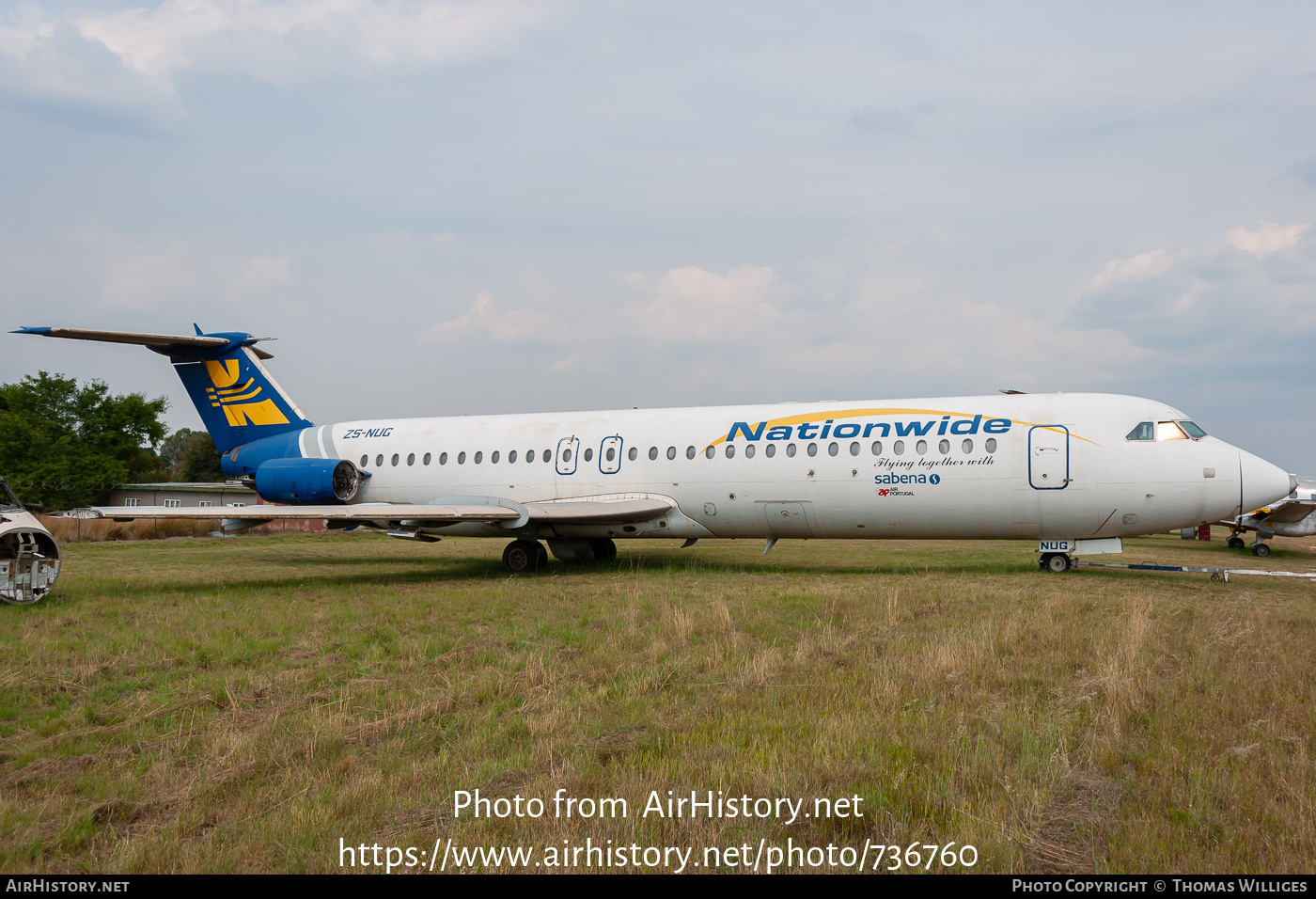 Aircraft Photo of ZS-NUG | BAC 111-531FS One-Eleven | Nationwide Airlines | AirHistory.net #736760