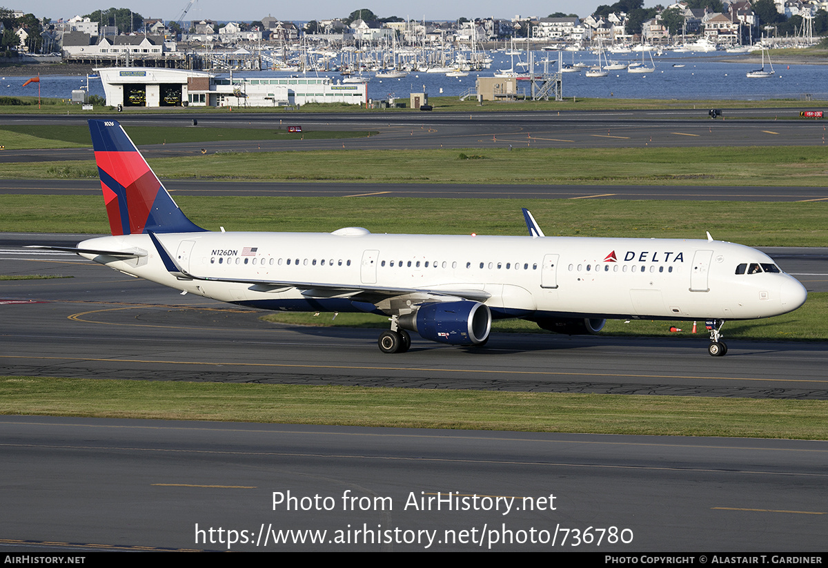 Aircraft Photo of N126DN | Airbus A321-211 | Delta Air Lines | AirHistory.net #736780