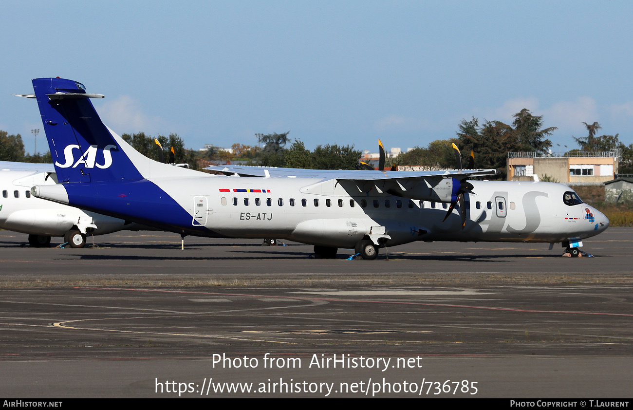 Aircraft Photo of ES-ATJ | ATR ATR-72-600 (ATR-72-212A) | Scandinavian Airlines - SAS | AirHistory.net #736785