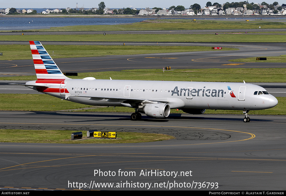 Aircraft Photo of N171US | Airbus A321-211 | American Airlines | AirHistory.net #736793