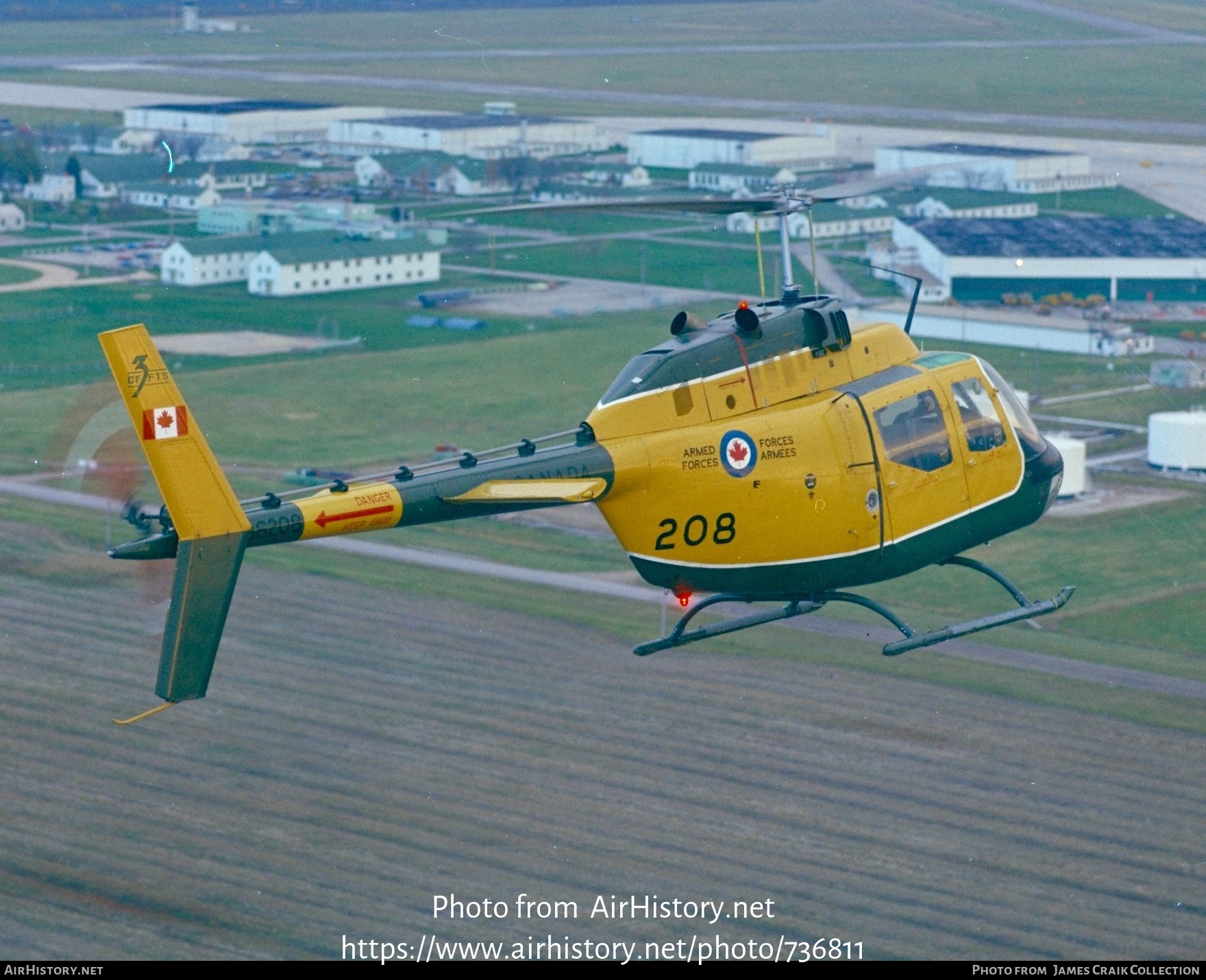 Aircraft Photo of 136208 | Bell CH-136 Kiowa (206A-1/COH-58A) | Canada - Air Force | AirHistory.net #736811