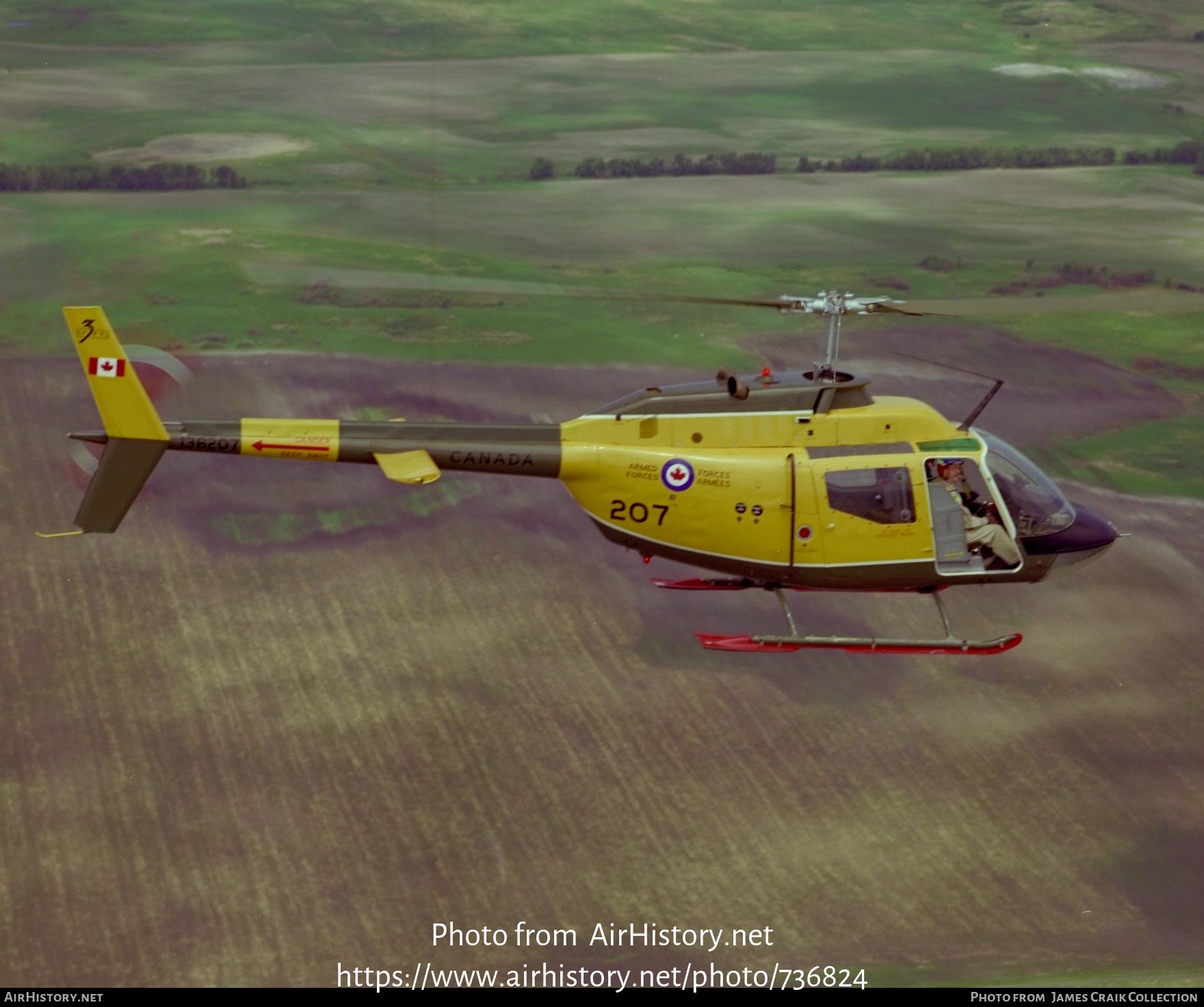 Aircraft Photo of 136207 | Bell CH-136 Kiowa (206A-1/COH-58A) | Canada - Air Force | AirHistory.net #736824