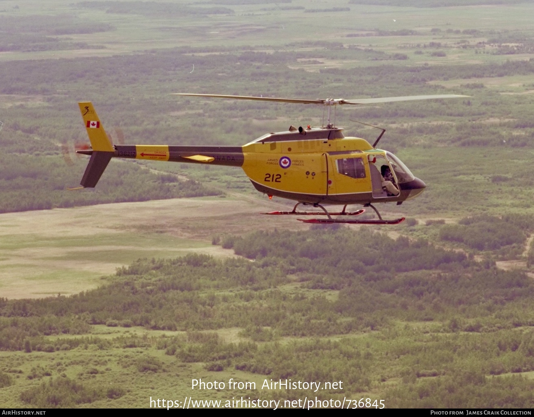 Aircraft Photo of 136212 | Bell CH-136 Kiowa (206A-1/COH-58A) | Canada - Air Force | AirHistory.net #736845