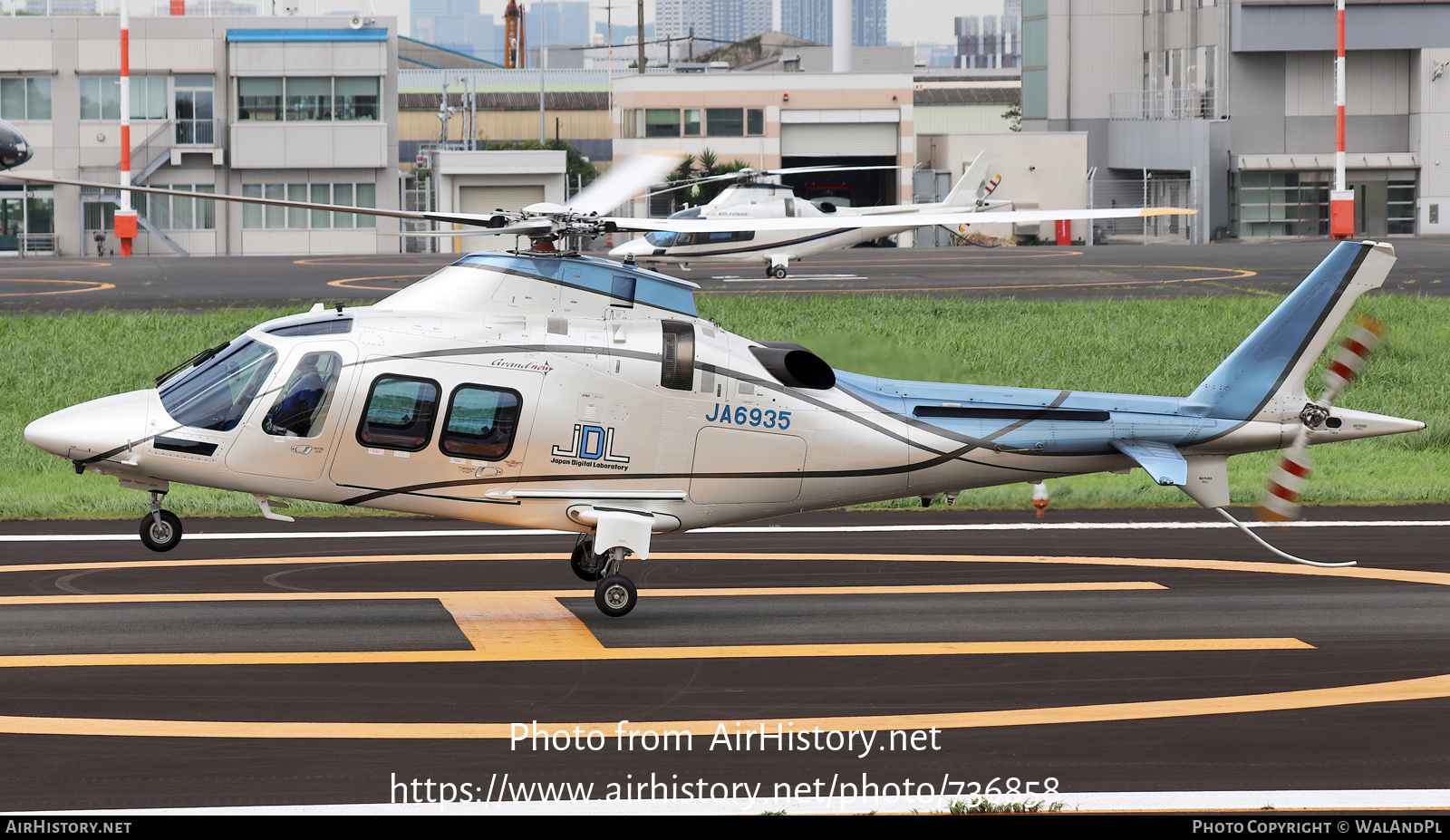 Aircraft Photo of JA6935 | AgustaWestland AW-109SP GrandNew | JDL - Japan Digital Laboratory | AirHistory.net #736858