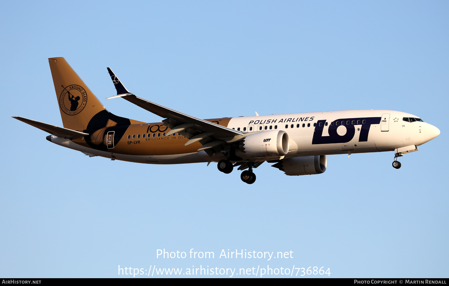 Aircraft Photo of SP-LVK | Boeing 737-8 Max 8 | LOT Polish Airlines - Polskie Linie Lotnicze | AirHistory.net #736864