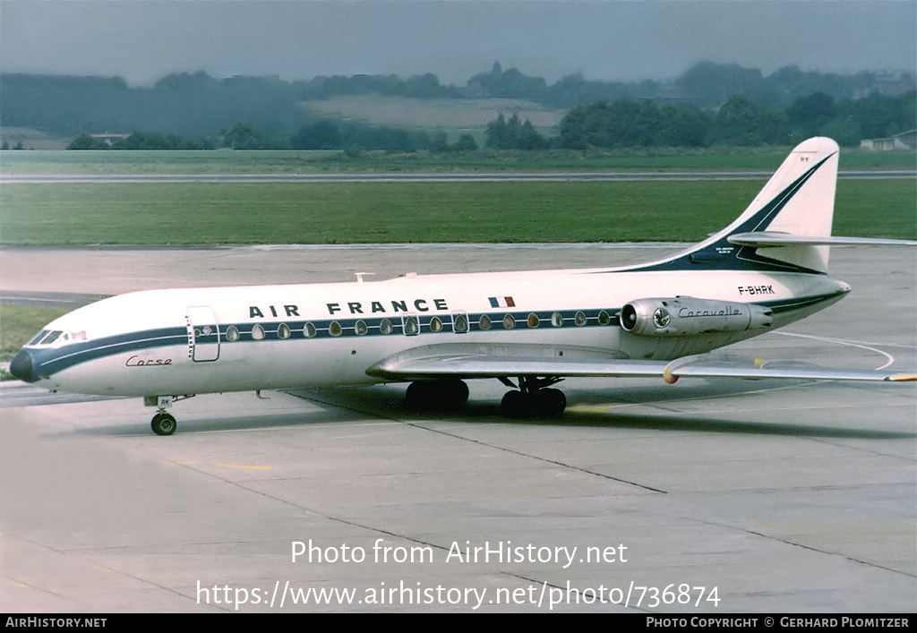 Aircraft Photo of F-BHRK | Sud SE-210 Caravelle III | Air France | AirHistory.net #736874