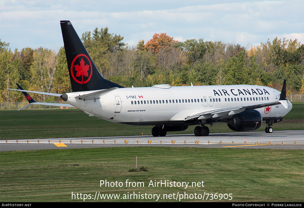 Aircraft Photo of C-FSKZ | Boeing 737-8 Max 8 | Air Canada | AirHistory.net #736905