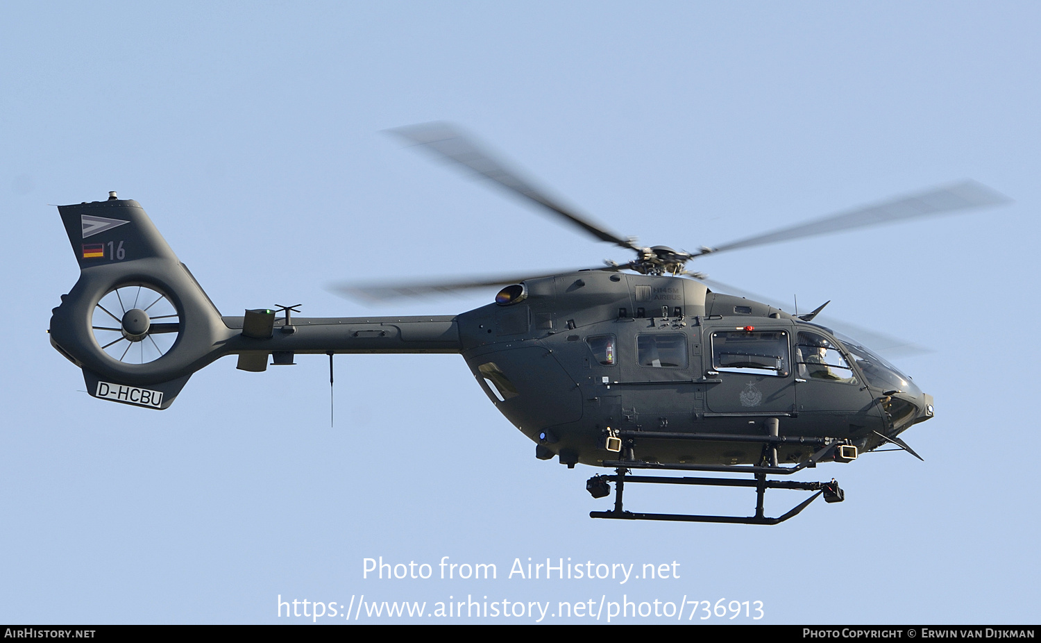 Aircraft Photo of 16 / D-HCBU | Airbus Helicopters H-145M | Hungary - Air Force | AirHistory.net #736913