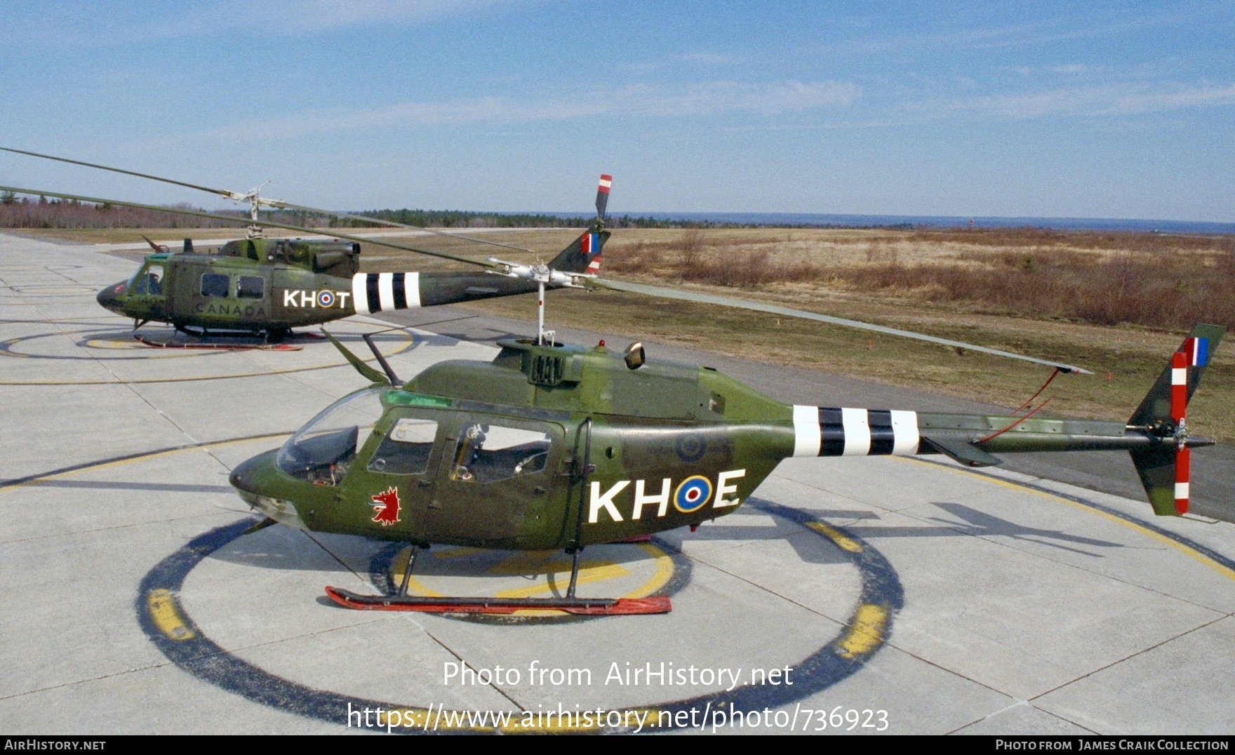 Aircraft Photo of 136254 | Bell CH-136 Kiowa (206A-1/COH-58A) | Canada - Air Force | AirHistory.net #736923